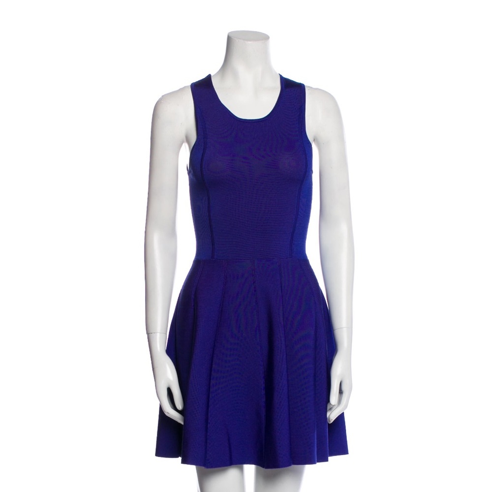 Parker Blue Dress with Cut-out